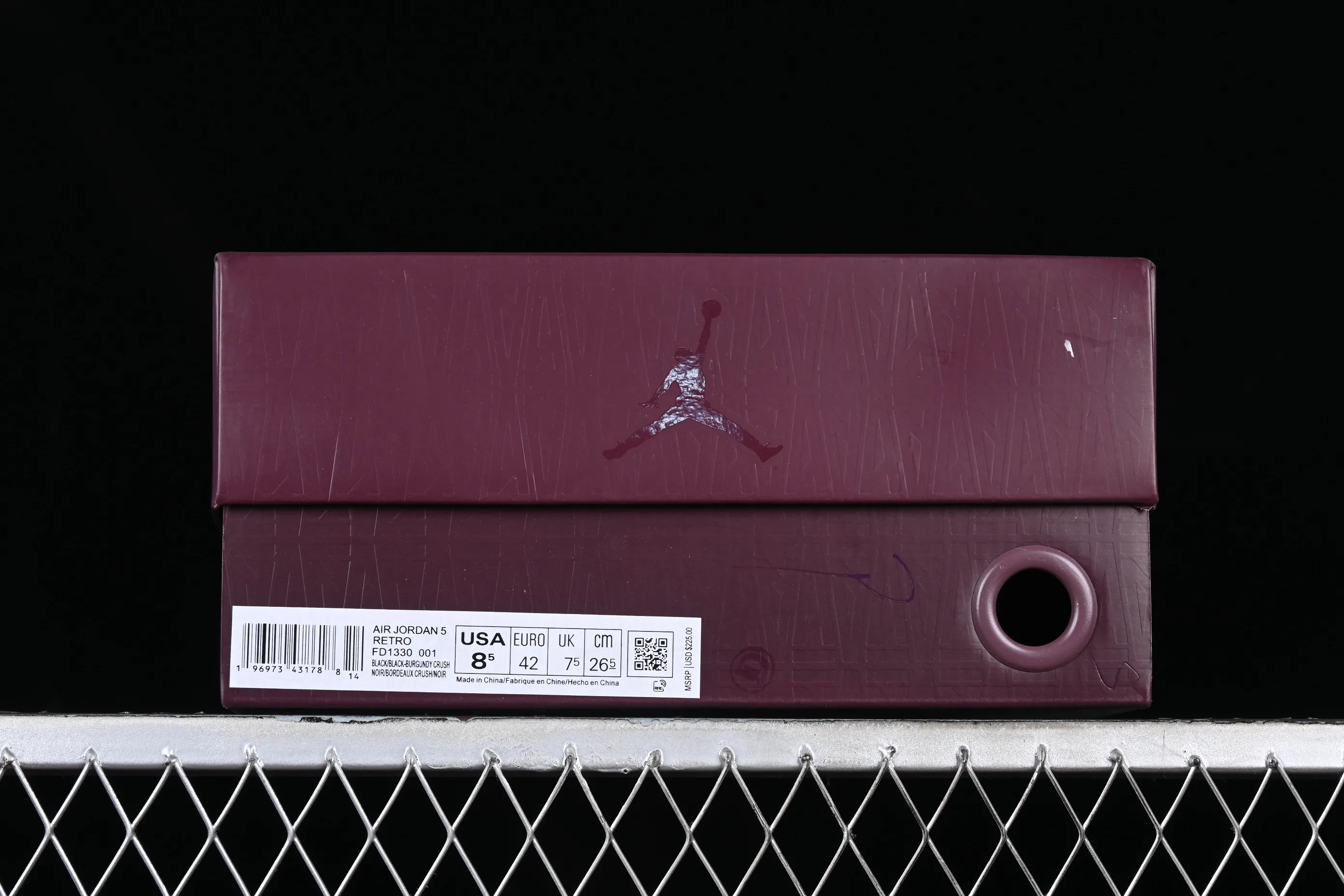All categories Air Jordan Jordan series basketball shoes Air Jordan 5 A Ma Maniér x Air Jordan 5 Low AJ5 Joe 5 joint model suede black FD1330-001